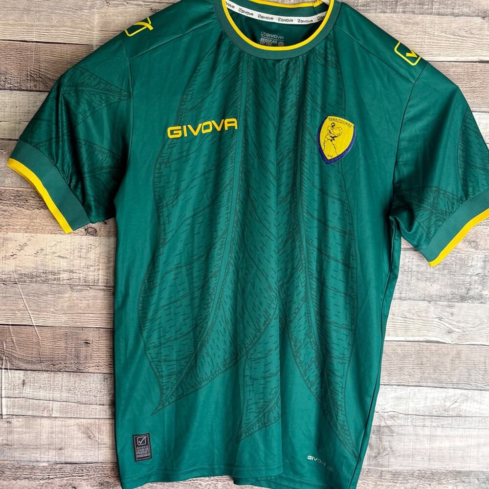 Greece Panetolikos Givova Soccer Jersey Mens 2XL Green 2024/2025 Third Jersey